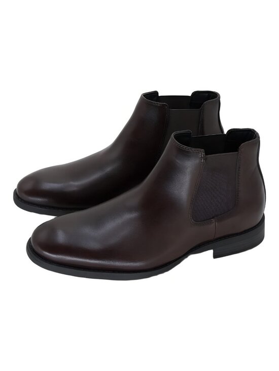 Madden Men\'s Maxxin Mid Height Chelsea Boot Dark Brown US 9.5M EU 42-43 main image 4